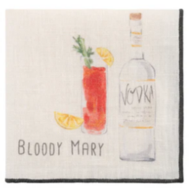 Speakeasy Linen Cocktail Napkins