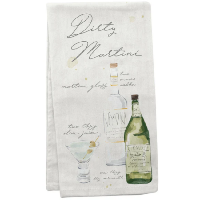 Speakeasy Linen Tea Towel