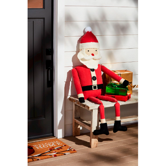 Stuffed Santa Sitter