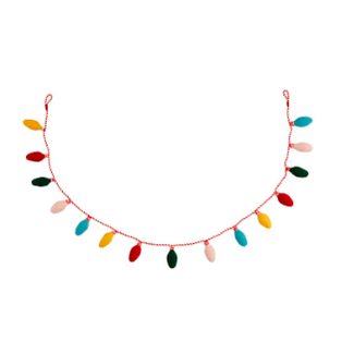 Felt Christmas Light Garland