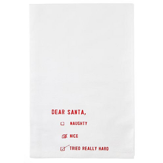 Face To Face Holiday Towel