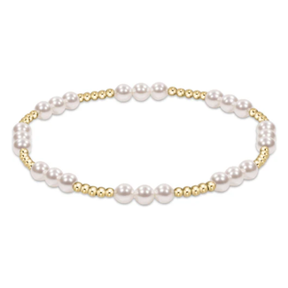 Classic Joy Pattern 4mm Bead Bracelet