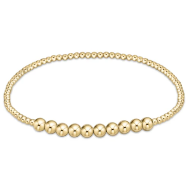 Classic Beaded Bliss 2mm Bead Bracelet 4mm