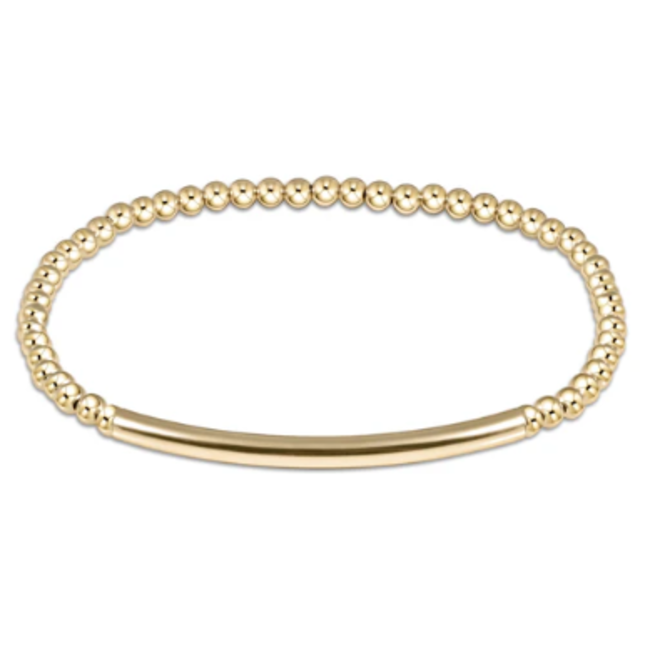 Classic Gold Bead Bracelet