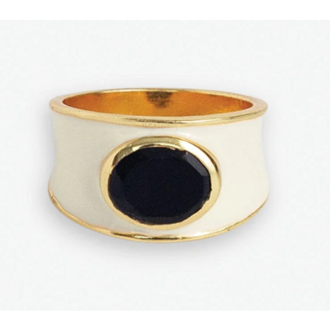 Hazel Oval Stone Ring