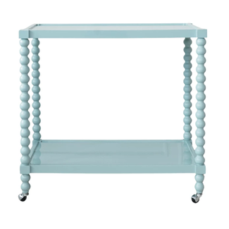 2-Tier Bar Cart on Casters