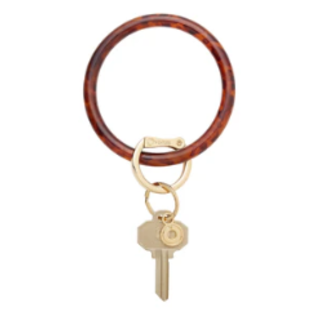 Resin Big O Key Ring