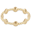 Honesty Gold Sincerity Bead Bracelet