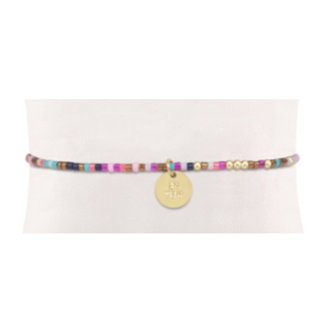 EGirl Hope Unwritten Bracelet w/ Small Gold Disc