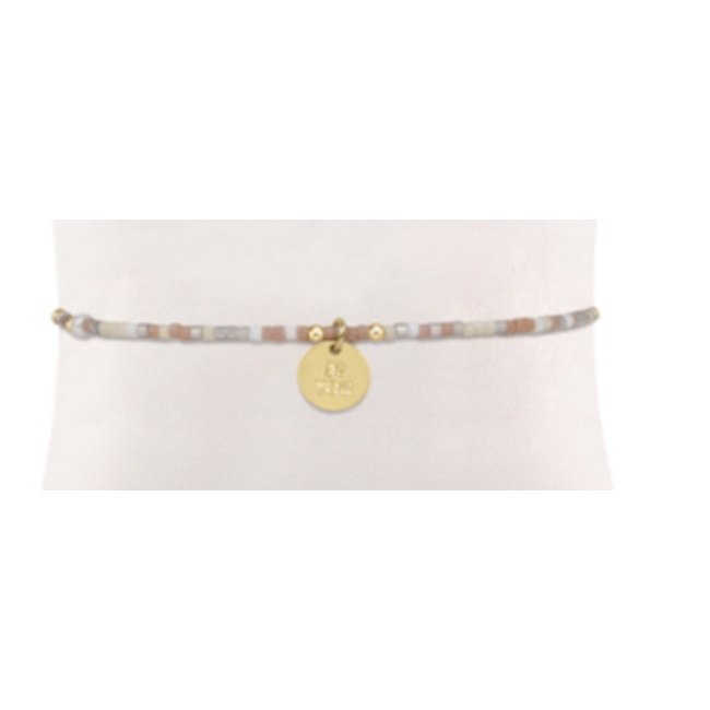 EGirl Hope Unwritten Bracelet w/ Small Gold Disc