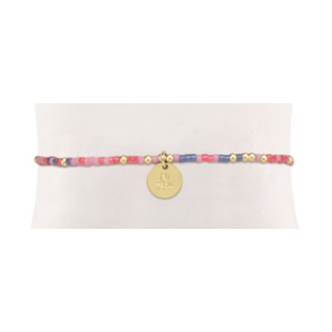 EGirl Hope Unwritten Bracelet w/ Small Gold Disc