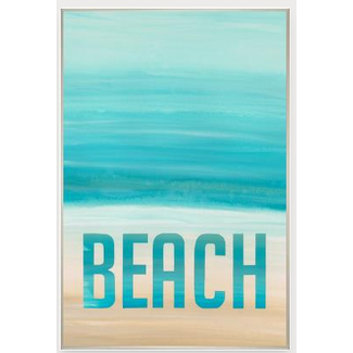 Beach Sign Wall Art