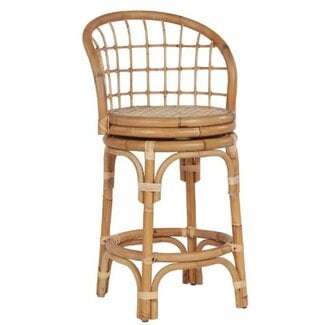 Rattan Counter Swivel Stool