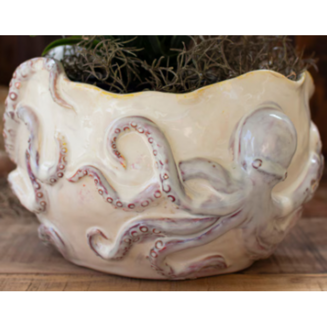 Ceramic Octopus Vase