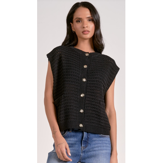 Sleeveless Cardigan Sweater