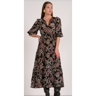 3/4 Sleeve Midi Dress