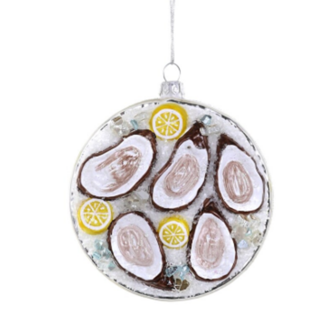 Plated Oysters On Ice