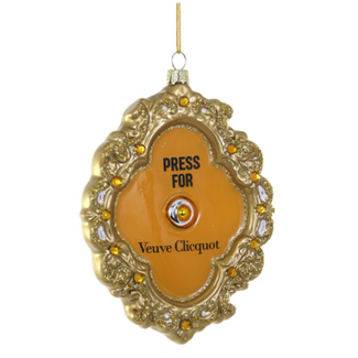 Press For French Champagne Ornament