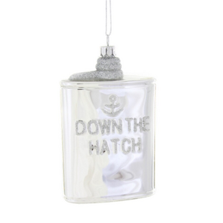 Silver Flask Ornamnet