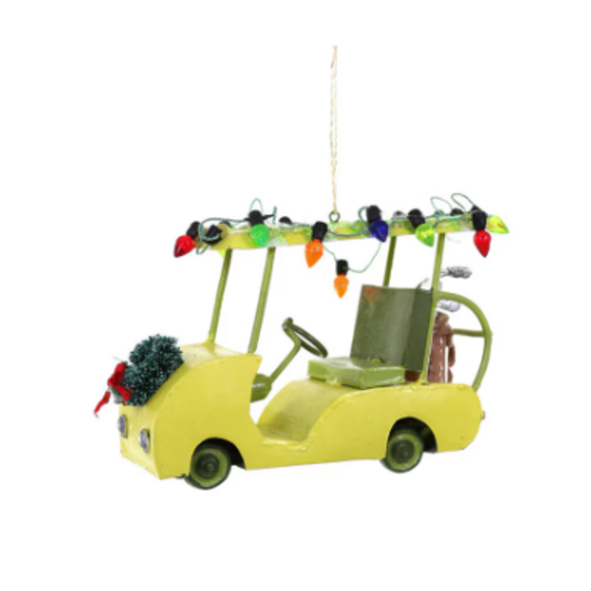 Vintage Golf Cart Ornament
