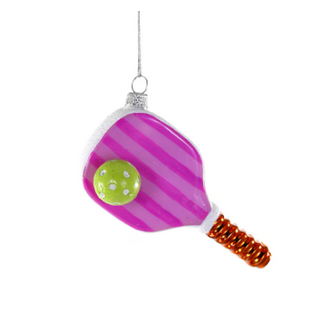 Pink Pickleball Ornament