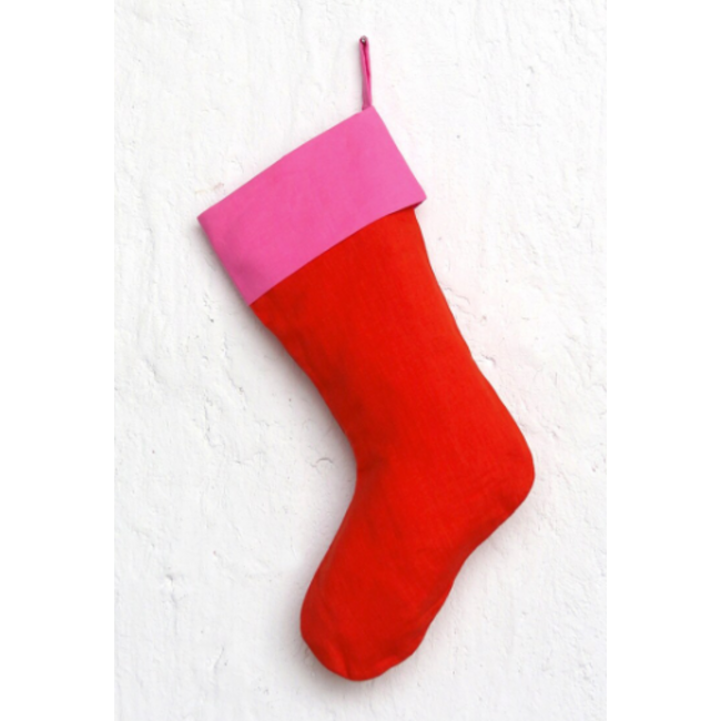 Colorblocked Stocking
