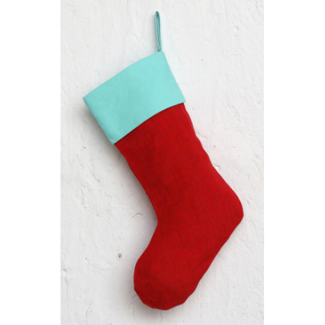 Colorblocked Stocking