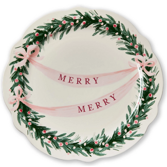 Very Merry Round Platter