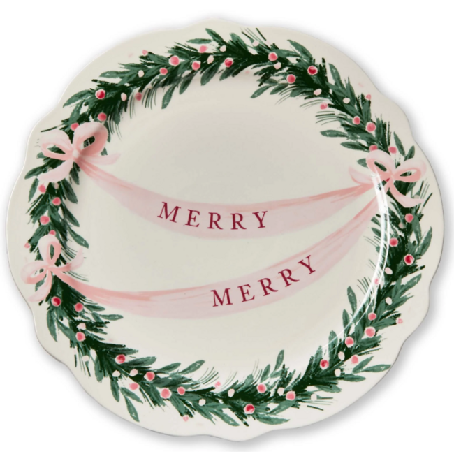 Very Merry Round Platter