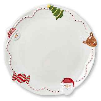 Holiday Cheer Round Platter