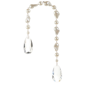 Pearl and Crystal Drop Ornament