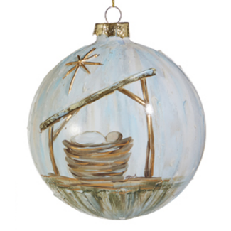 5" Holy Night Ball Ornament