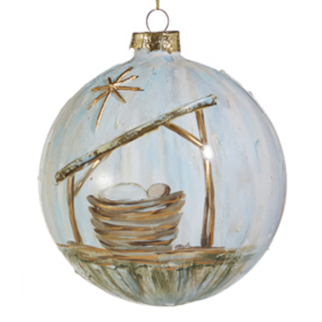 5" Holy Night Ball Ornament