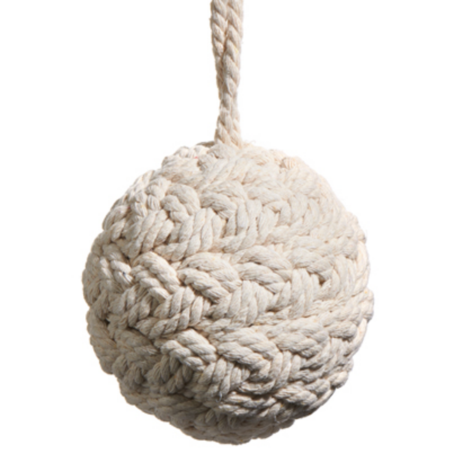 Braided Rope Ball Ornament