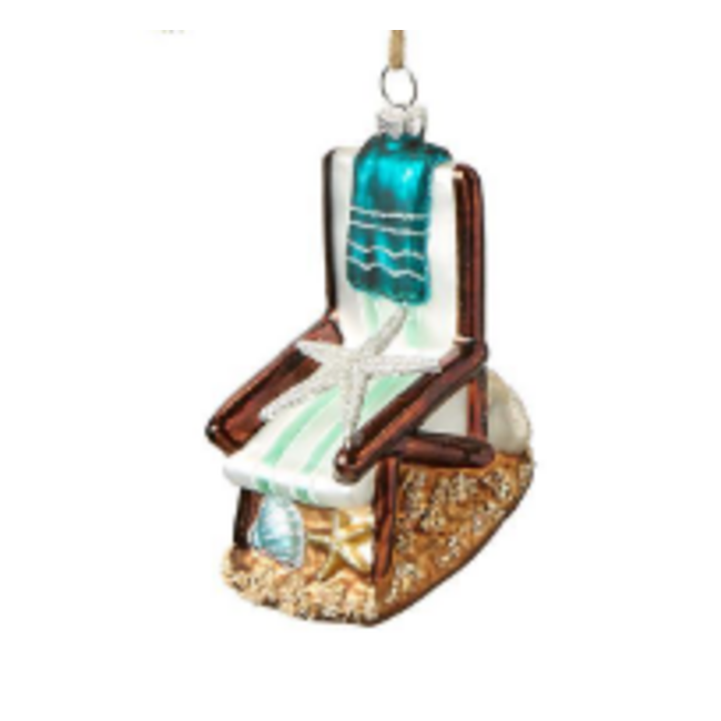 Seaside Hand-Painted Ornament