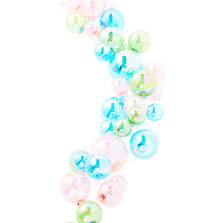 4' Iridescent Ball Garland, Multi