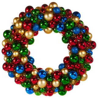 Ball Ornament Wreath