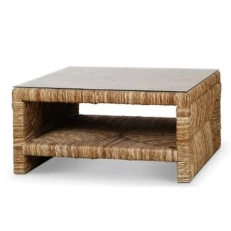 Tuscan Rush Coffee Table w/ Temp Glass