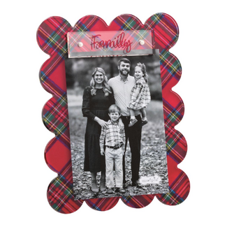 Scallop Tartan Frame