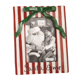 Ceramic Xmas Bow Frame