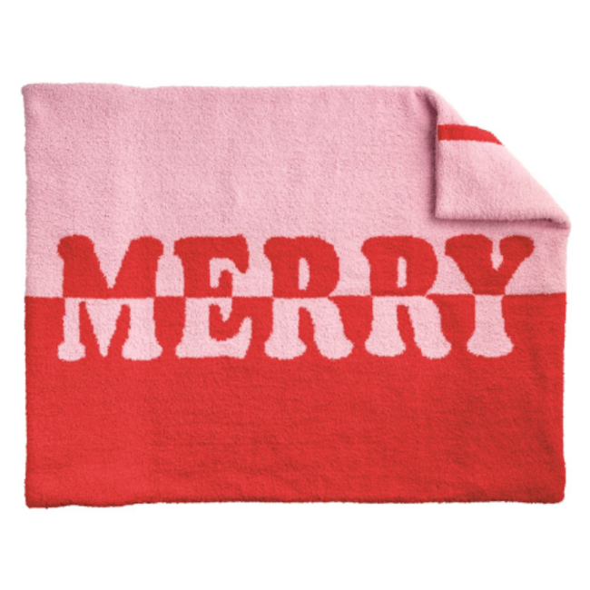 Holiday Chenille Blanket