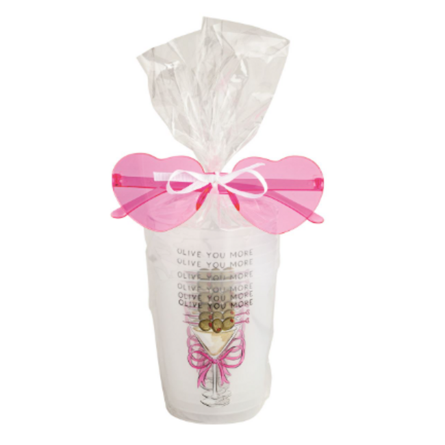 Valentine's Party Cup & Glasses Set