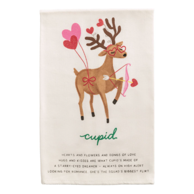 Reindeer Poem Towel