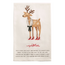 Reindeer Poem Towel