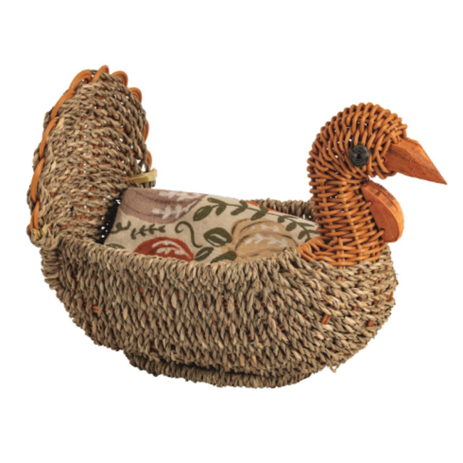 Turkey Basket & Towel Set