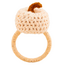 Crochet Pumpkin Napkin Ring