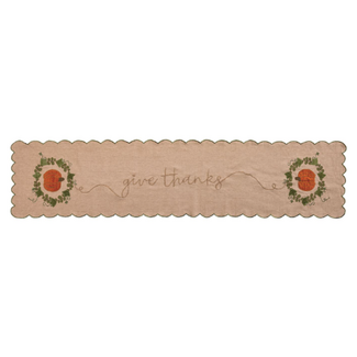 Give Thanks Table Runner