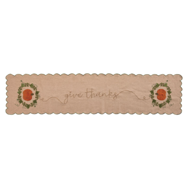 Give Thanks Table Runner