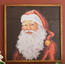 Framed Santa Wall Art