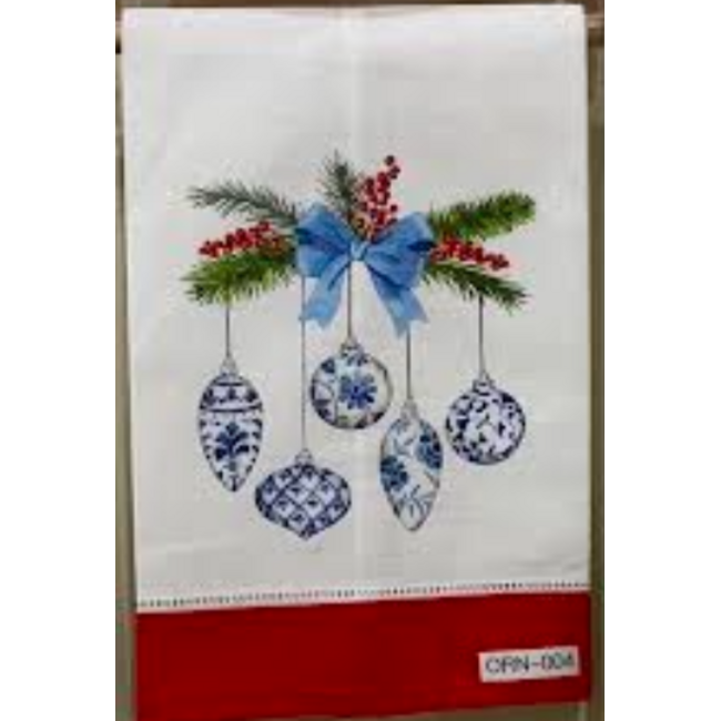 Holiday Printed Tea Towel